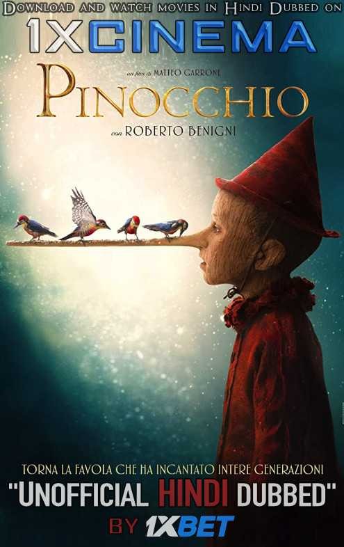 Pinocchio (2020) HDRip 720p [Hindi (Unofficial Dubbed ) & Italian ] [Dual Audio] Full Movie