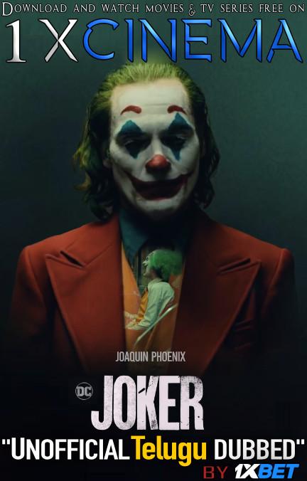 Joker (2019) Telugu (Unofficial Dubbed) + English (ORG) [Dual Audio] WebRip 720p [1XBET]